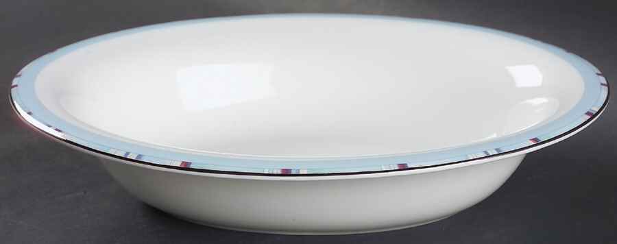 Viva 9" Oval Vegetable Bowl by Wedgwood-1