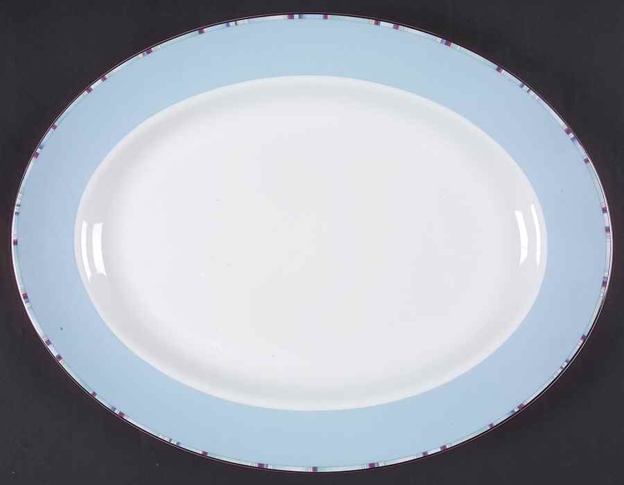 Viva 15" Oval Serving Platter by Wedgwood-1