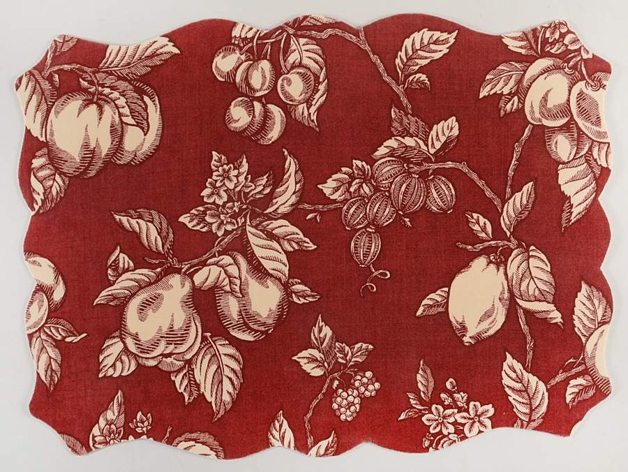 Fruit Toile Vinyl Placemat by Waverly-1