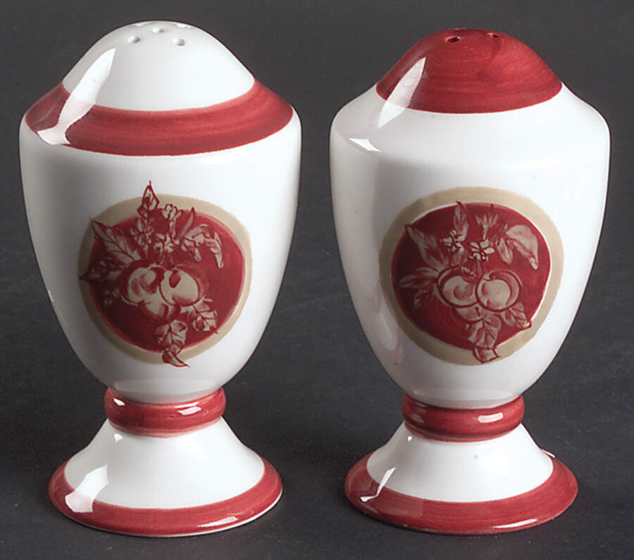 Fruit Toile Salt & Pepper Set by Waverly-1