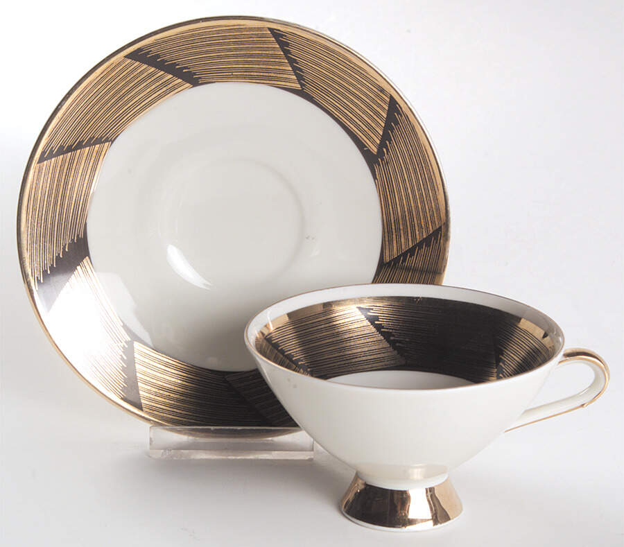 3529E Footed Cup & Saucer Set by Winterling - Bavaria-1