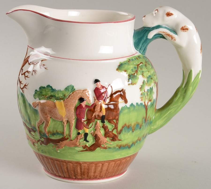 D'Ye Ken John Peel Red 32 Oz Pitcher by Wedgwood-1