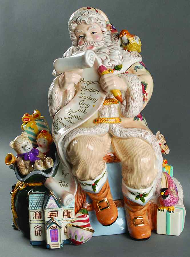 Georgian Collection (Figural Giftware) Cookie Jar & Lid by Waterford China-1