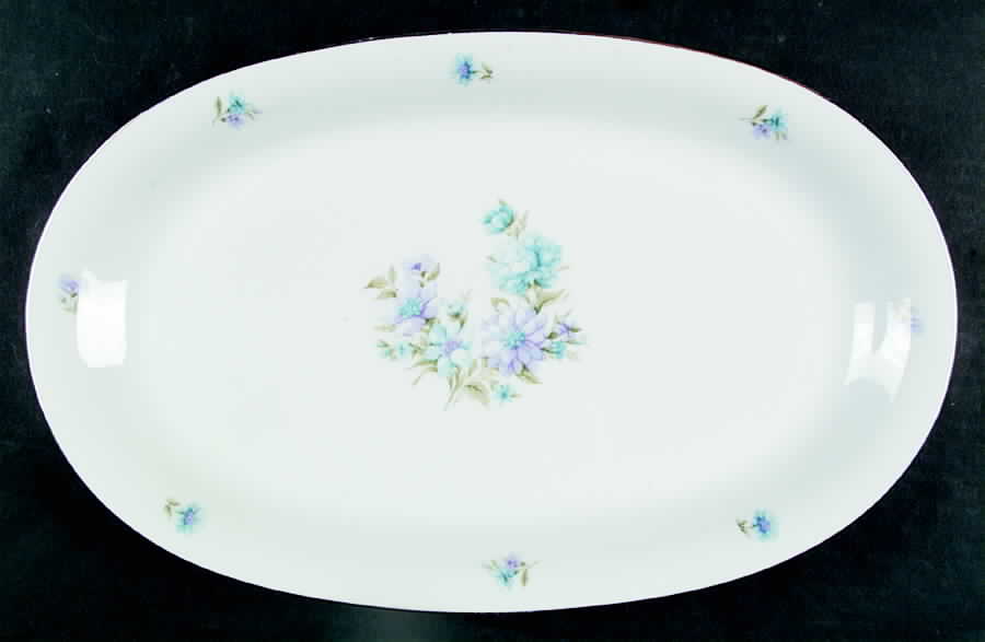 Tivoli (Smooth) 15" Oval Serving Platter by Winterling - Bavaria-1