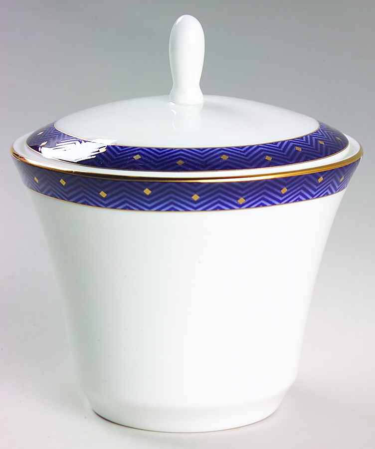 Midnight Sugar Bowl & Lid by Wedgwood-1