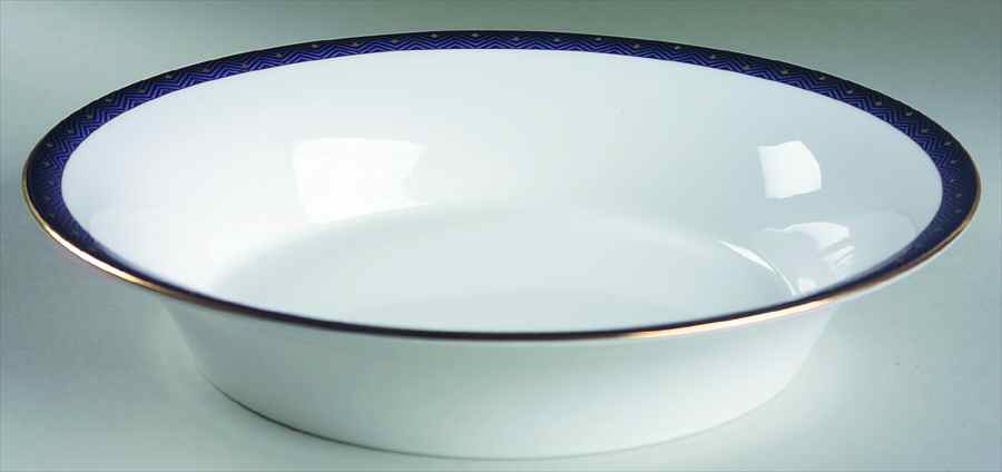 Midnight 10" Oval Vegetable Bowl by Wedgwood-1