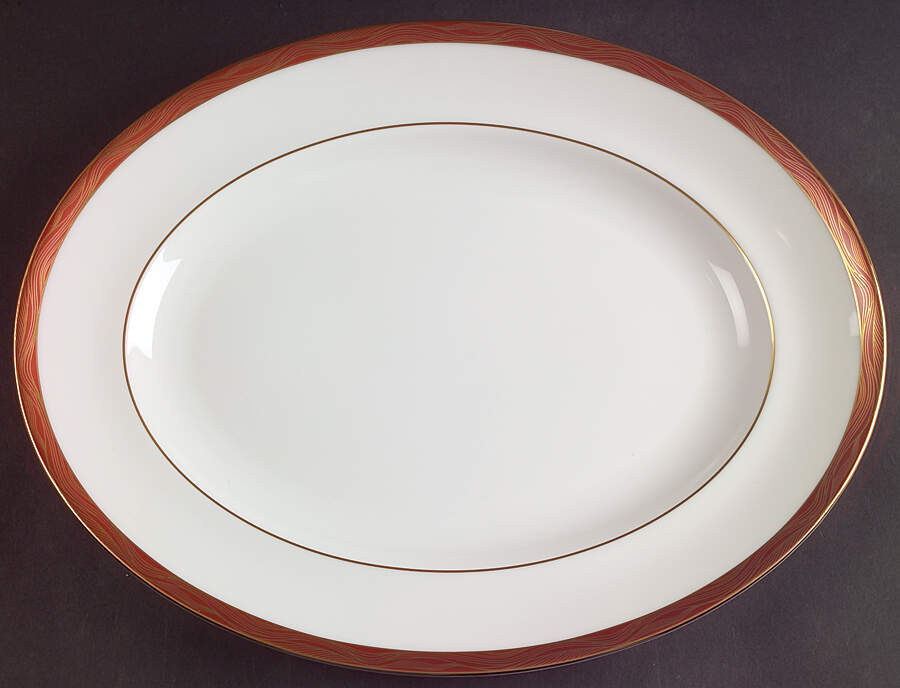 Paris 14" Oval Serving Platter by Wedgwood-1