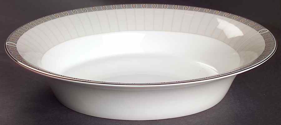 Plaza 10" Oval Vegetable Bowl by Wedgwood-1