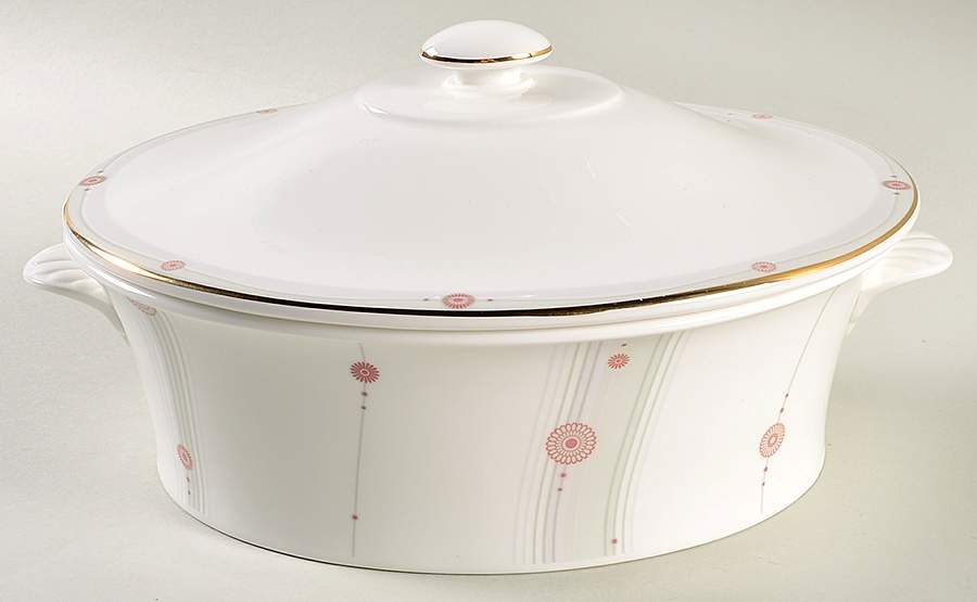 Satin Round Covered Vegetable by Wedgwood-1
