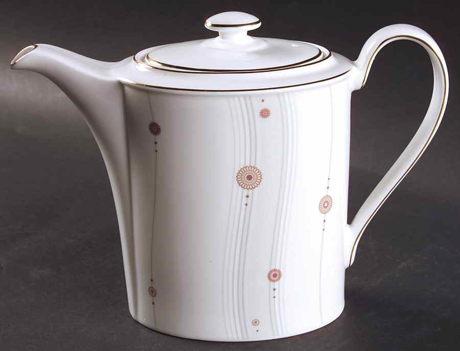 Satin Coffee Pot & Lid by Wedgwood-1