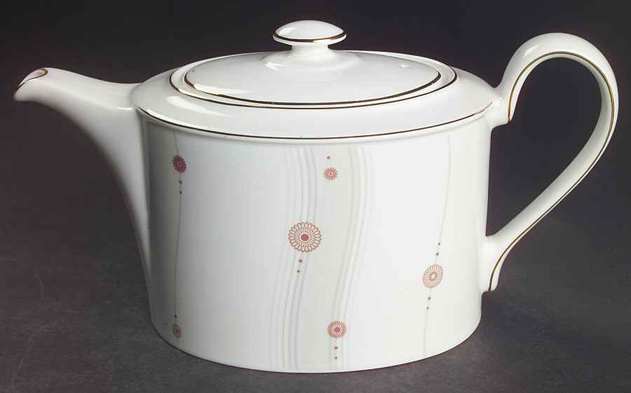 Satin Teapot & Lid by Wedgwood-1