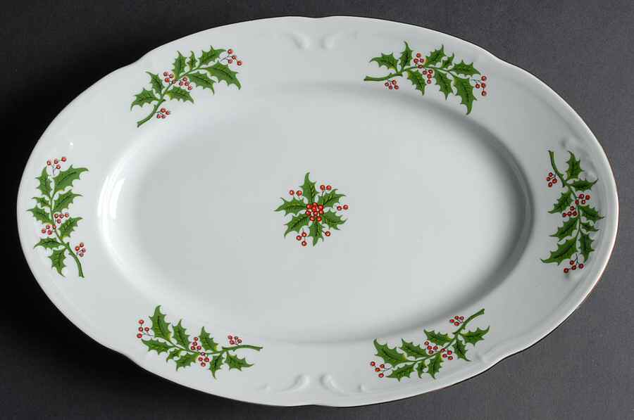WTW3 13" Oval Serving Platter by Wtoctawek (Poland)-1