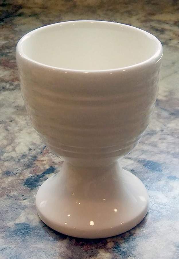 Jasper Conran Strata (Bone, Embossed) Single Egg Cup by Wedgwood-1