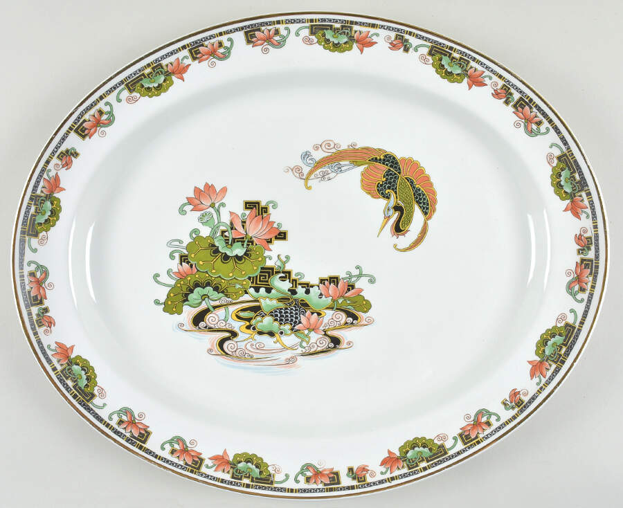 WOO117 18" Oval Serving Platter by Wood & Sons-1