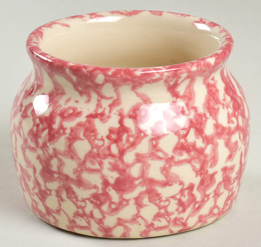 Rose Sponge Miniature Open Crock by Workshop Gerald Henn-1