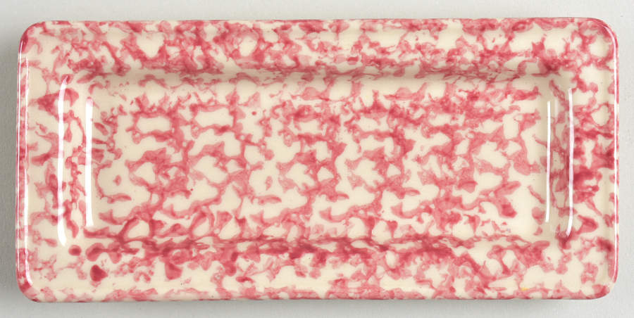 Rose Sponge 6" Rectangular Tray by Workshop Gerald Henn-1