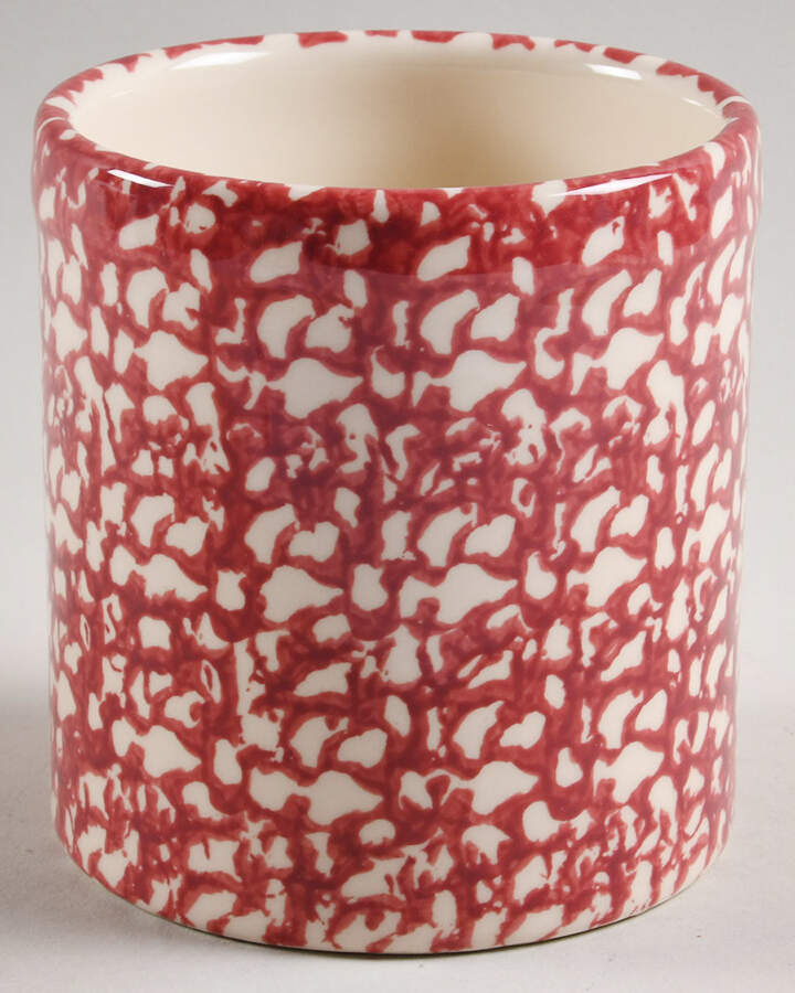 Rose Sponge Small Canister No Wood Lid by Workshop Gerald Henn-1