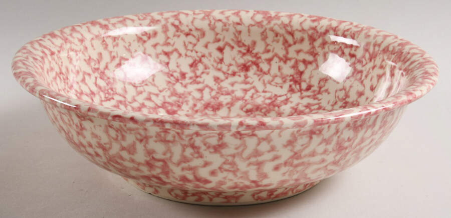 Rose Sponge Pitcher & Bowl-56 Oz (Bowlonly) by Workshop Gerald Henn-1