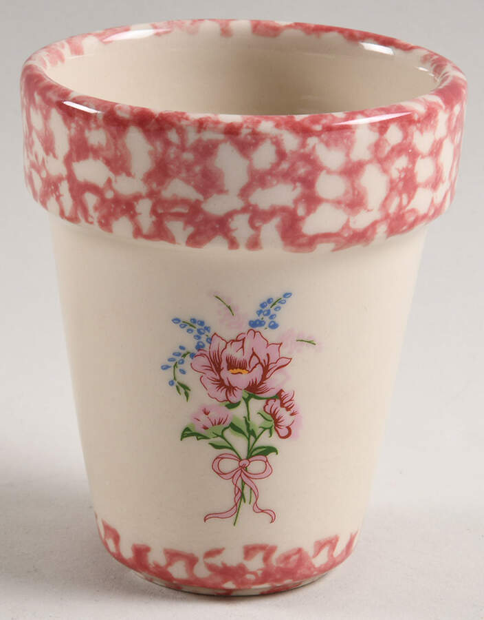 Rose Sponge 4" Flower Pot by Workshop Gerald Henn-1
