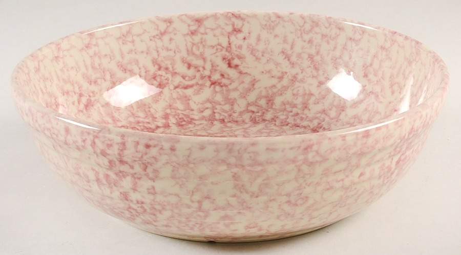 Rose Sponge 9" Round Vegetable Bowl by Workshop Gerald Henn-1