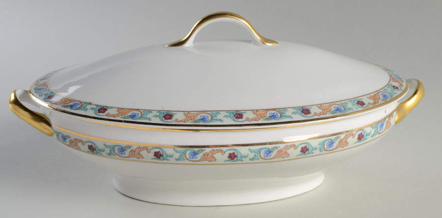 C9234 Oval Covered Vegetable by Warwick-1