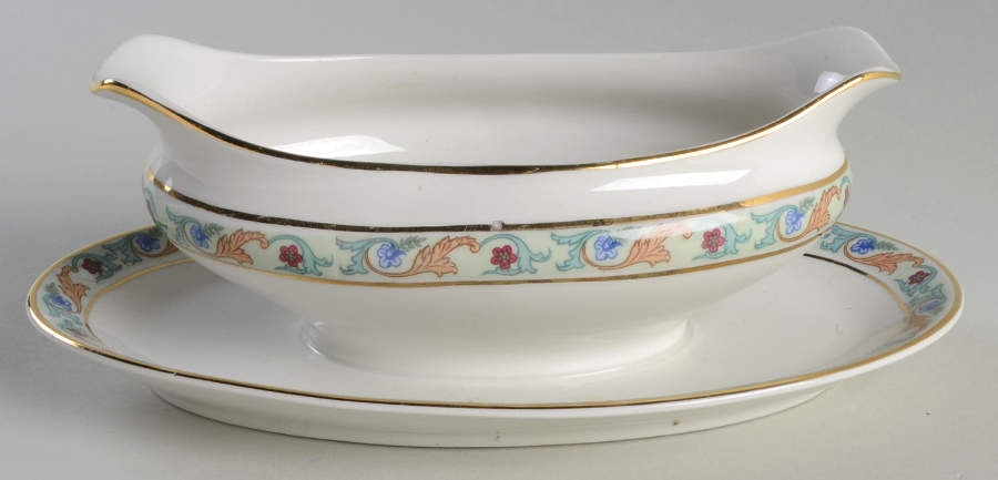 C9234 Gravy Boat with Attached Underplate by Warwick-1