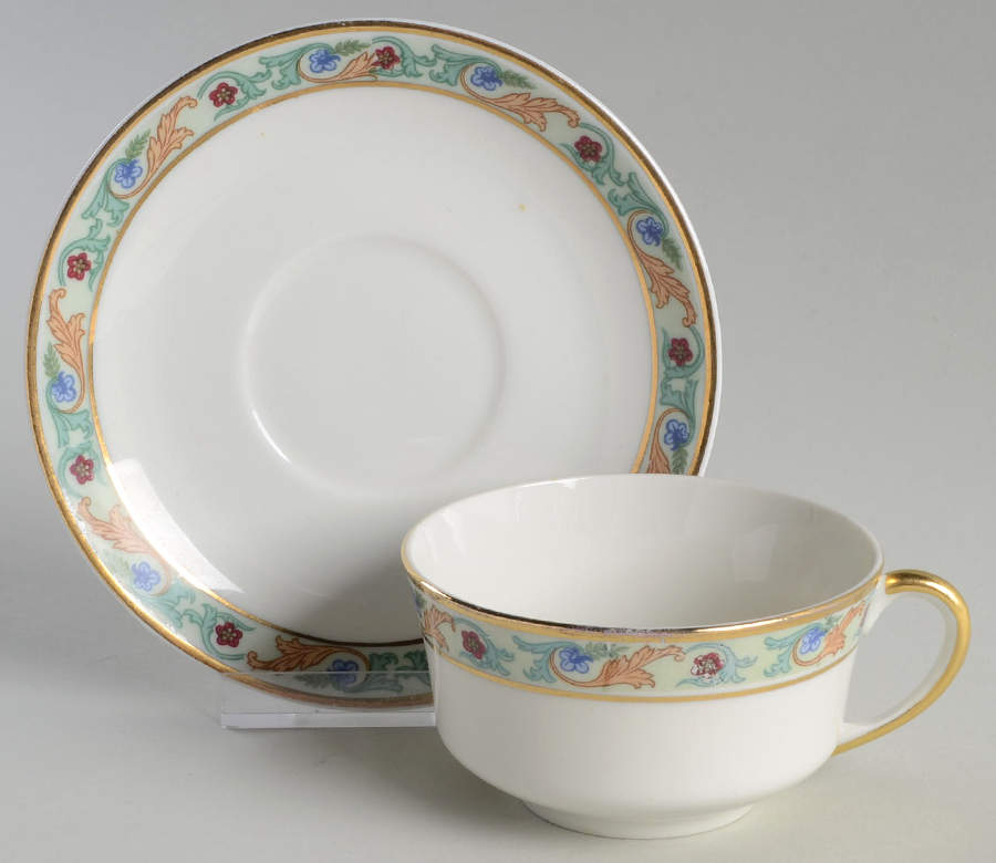 C9234 Flat Cup & Saucer Set by Warwick-1
