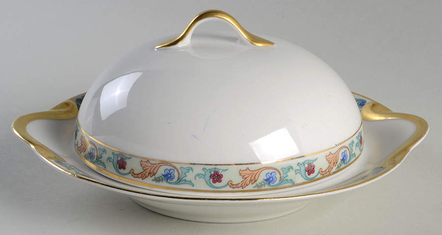 C9234 Round Covered Butter by Warwick-1