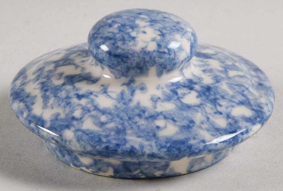 Blue Heart Lid for Sugar Bowl by Workshop Gerald Henn-1