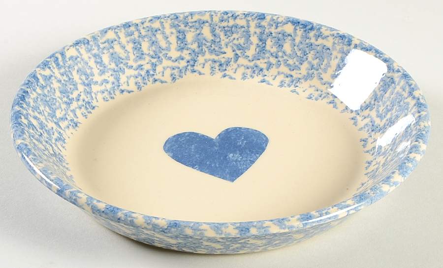Blue Heart Pie Serving Plate by Workshop Gerald Henn-1
