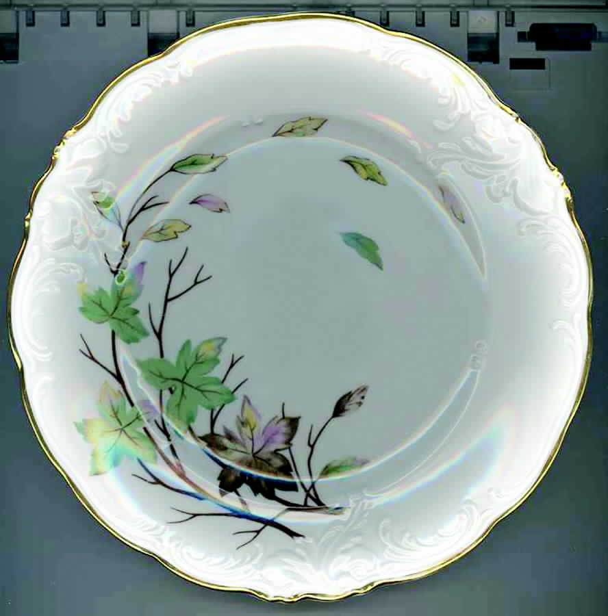 Autumn Dinner Plate by Walbrzych-1