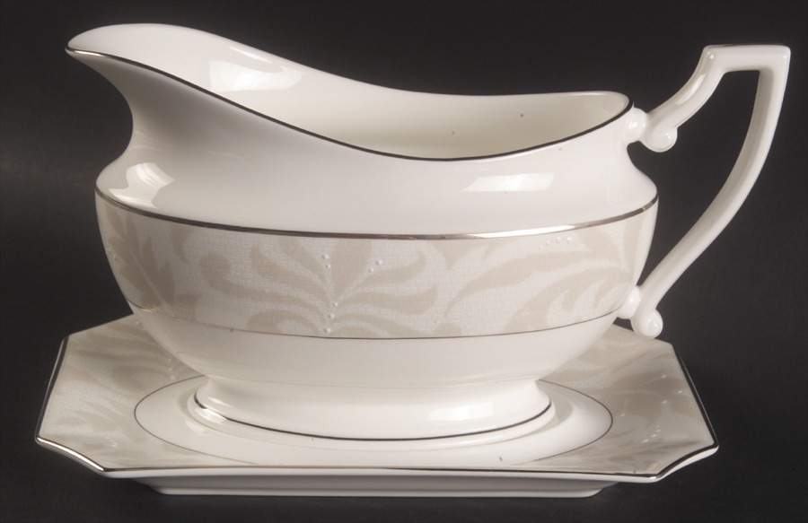 Biella Gravy Boat & Underplate by Waterford China-1