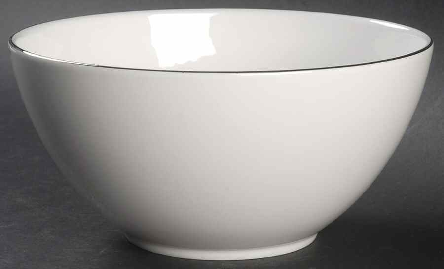 Jasper Conran Platinum 8" Salad Serving Bowl by Wedgwood-1