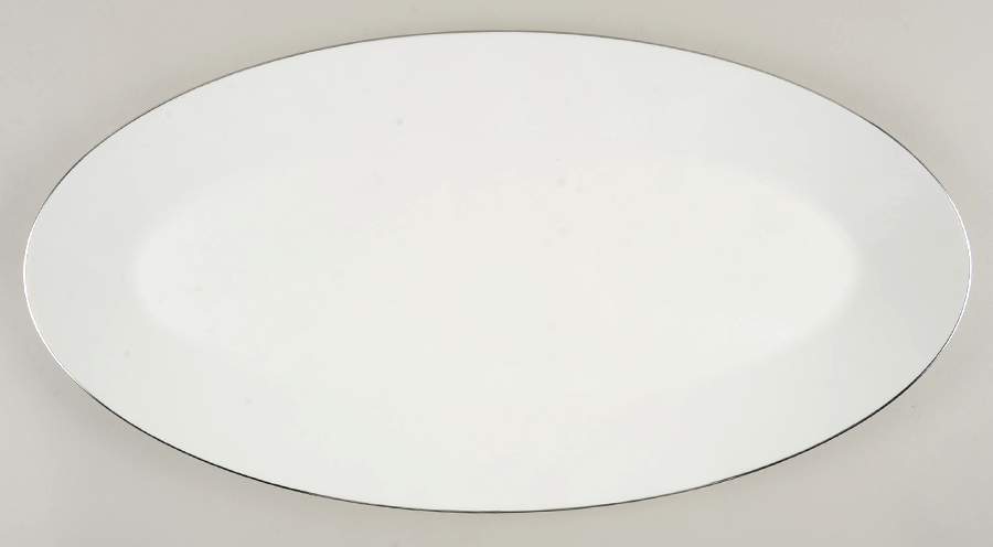 Jasper Conran Platinum 20" Oval Serving Platter by Wedgwood-1