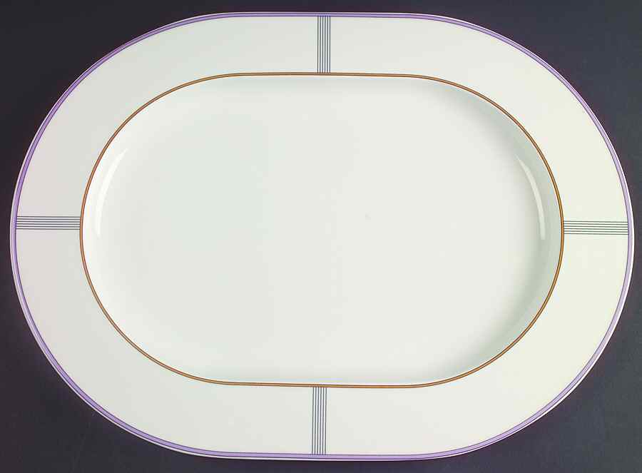Metro 15" Oval Serving Platter by Wedgwood-1
