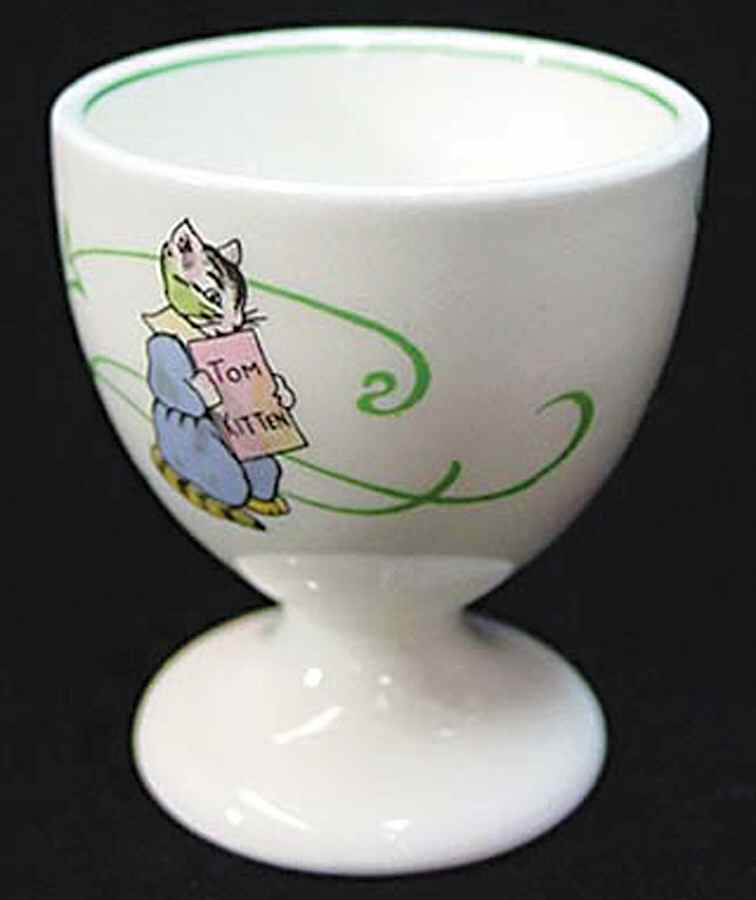 Peter Rabbit (Green Trim) Single Egg Cup by Wedgwood-1