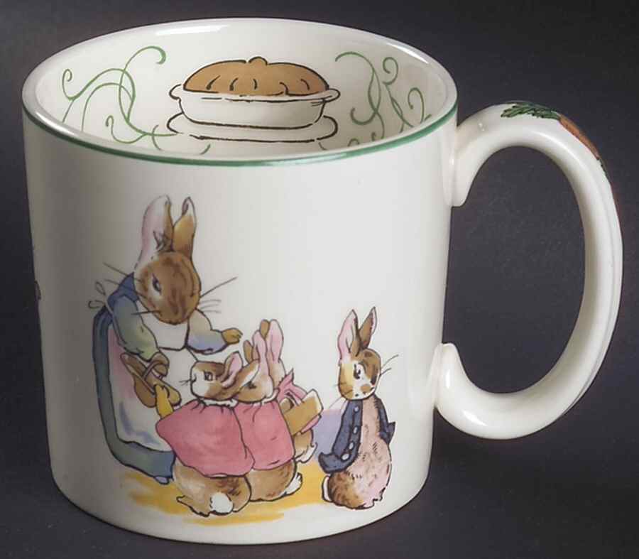 Peter Rabbit (Green Trim) Mug by Wedgwood-1