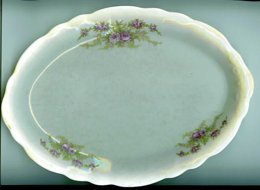 WIY1 14" Oval Serving Platter by William Brunt-1