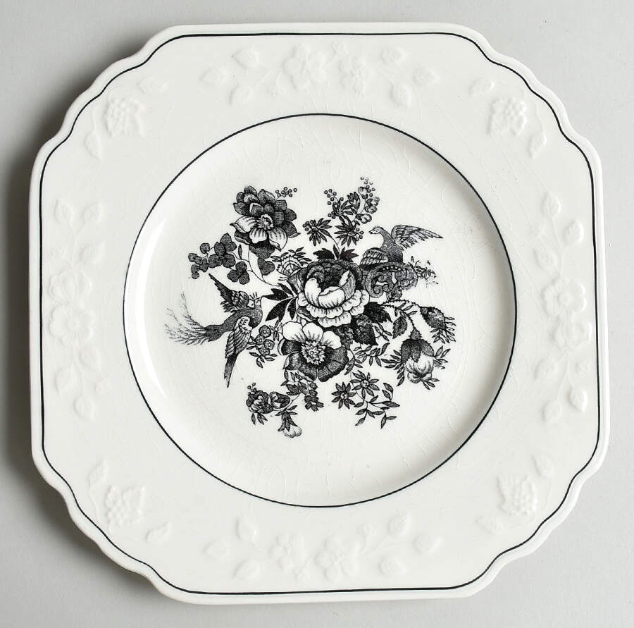 WW331 Square Salad Plate by Wedgwood-1