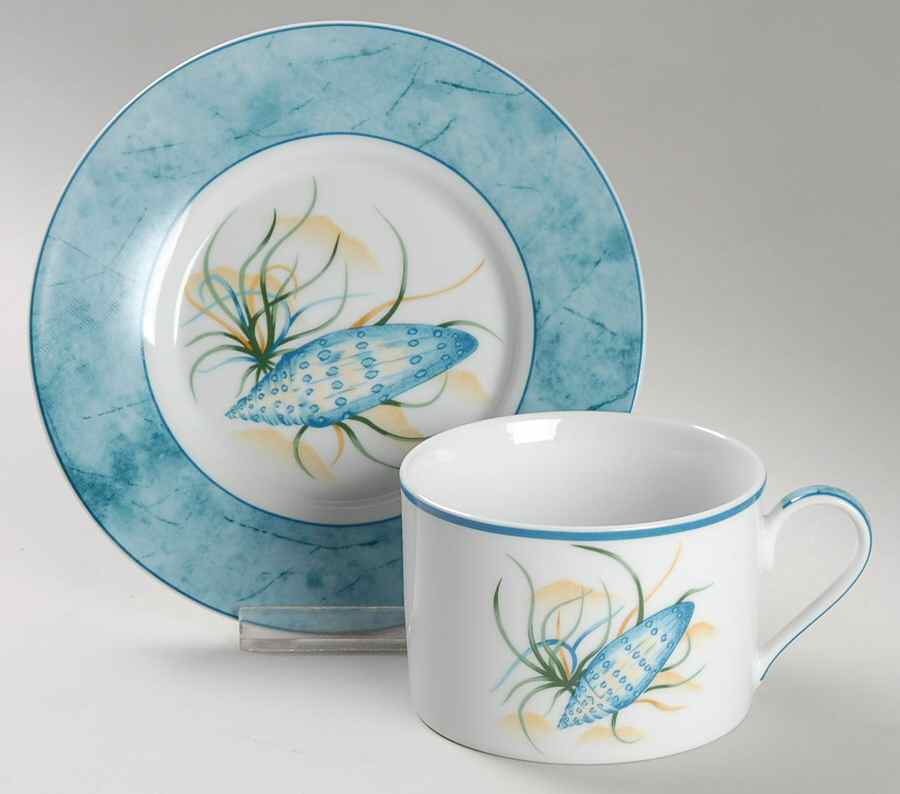 WFE1 Flat Cup & Saucer Set by National Wildlife Federation-1