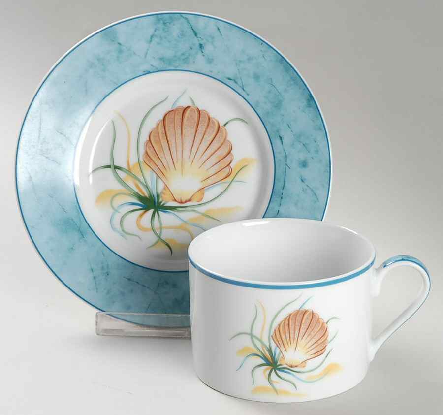 WFE1 Flat Cup & Saucer Set by National Wildlife Federation-1