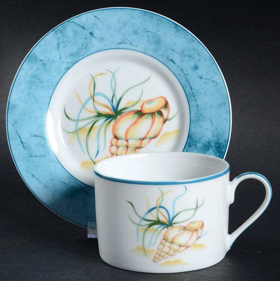 WFE1 Flat Cup & Saucer Set by National Wildlife Federation-1