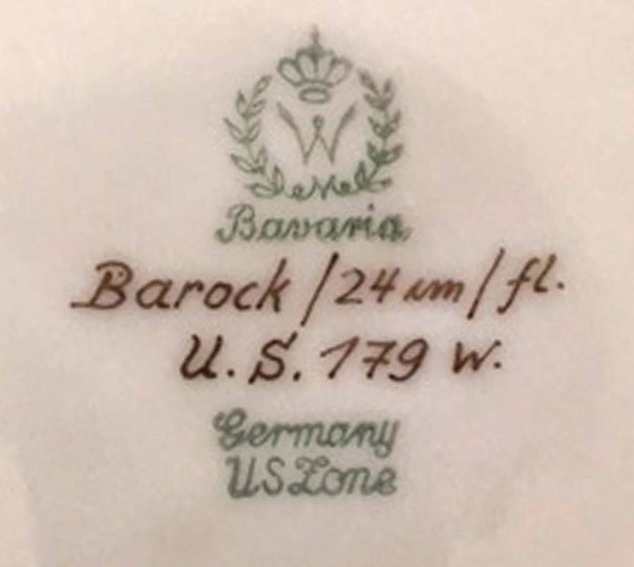 WIG814 Dinner Plate by Winterling - Bavaria-1