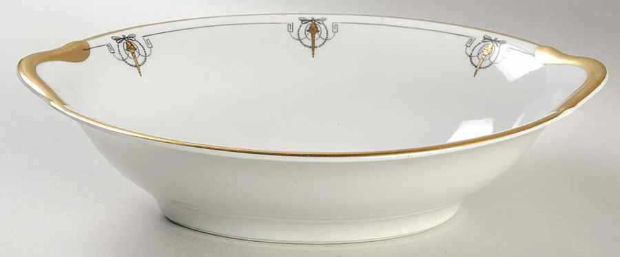 WAR152 9" Oval Vegetable Bowl by Warwick-1
