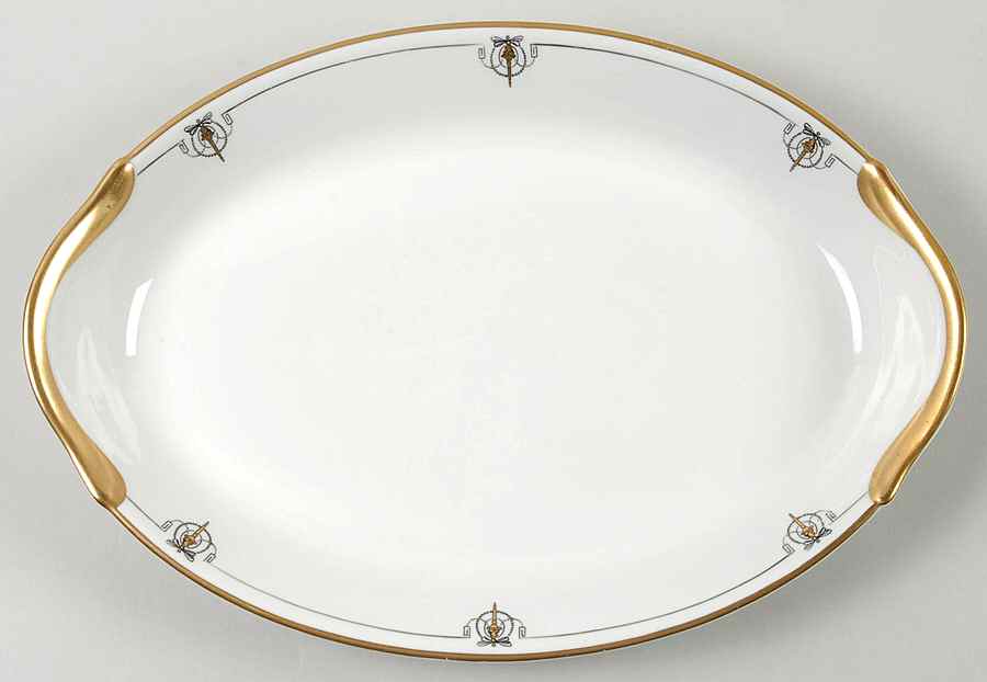 WAR152 13" Oval Serving Platter by Warwick-1