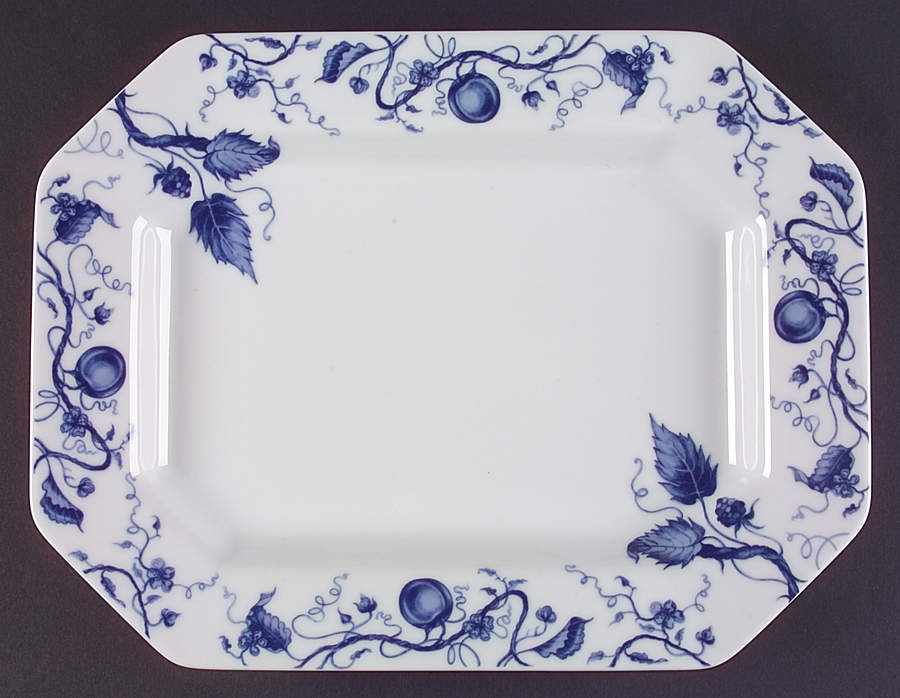 Ormonde Blue 13" Oval Serving Platter by Williams-Sonoma-1