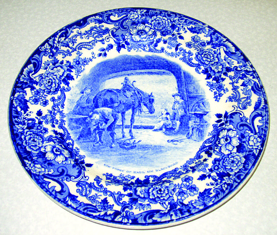 Evangeline a Tale of Acadie Dinner Plate by Wedgwood-1