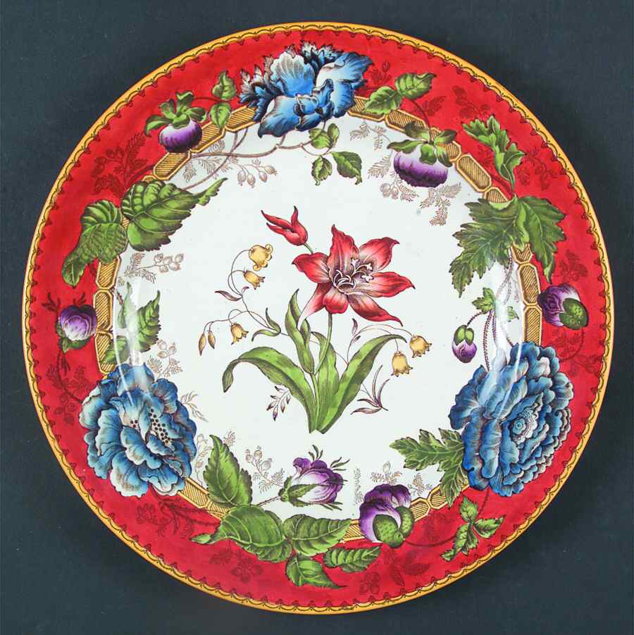 Horticultural Dinner Plate by Wedgwood-1