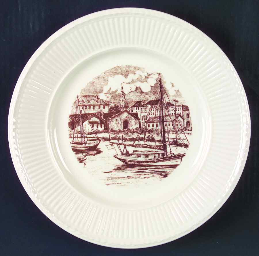 Charleston, South Carolina Dinner Plate by Wedgwood-1