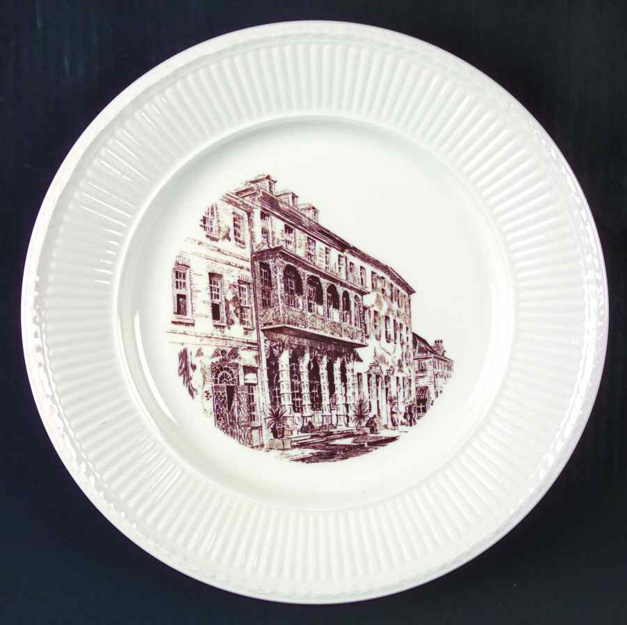 Charleston, South Carolina Dinner Plate by Wedgwood-1